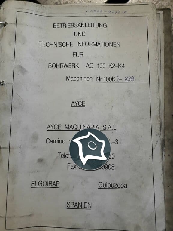 Горизонтально-расточной станок с ЧПУ AYCE AC 100 K 2-ID14524