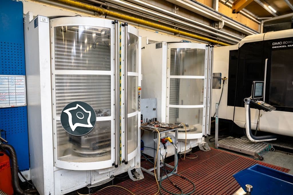 Горизонтальный фрезерный обрабатывающий центр Deckel Maho DMC 80 H DUOBLOCK-ID12509