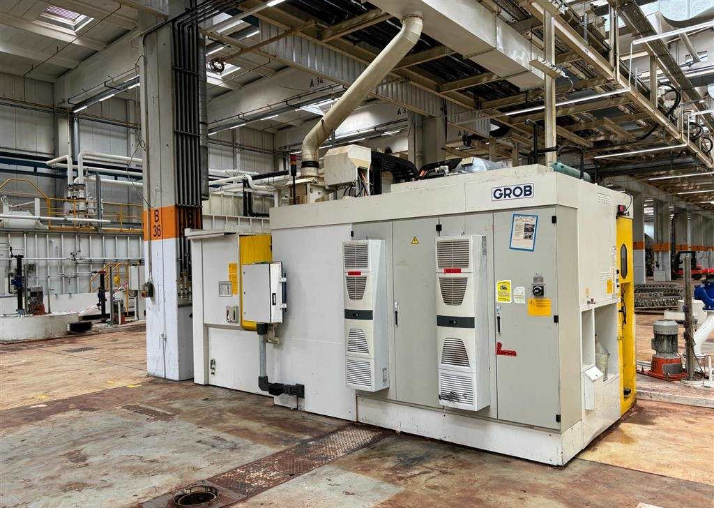 Горизонтальный обрабатывающий центр с ЧПУ GROB BZ 500-ID17450