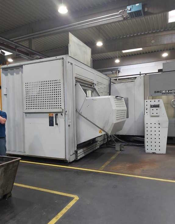 Горизонтальный обрабатывающий центр с ЧПУ Horizontal DECKEL DMC 80 H duoBLOCK-ID17495