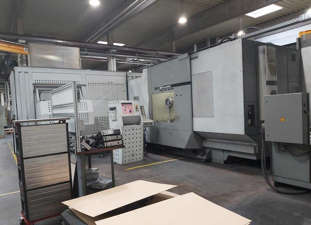 Горизонтальный обрабатывающий центр с ЧПУ Horizontal DECKEL DMC 80 H duoBLOCK-ID17495