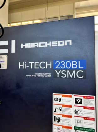 Горизонтальный токарно-фрезерный центр Hwacheon HI-TECH 230 BL YSMC-ID17142