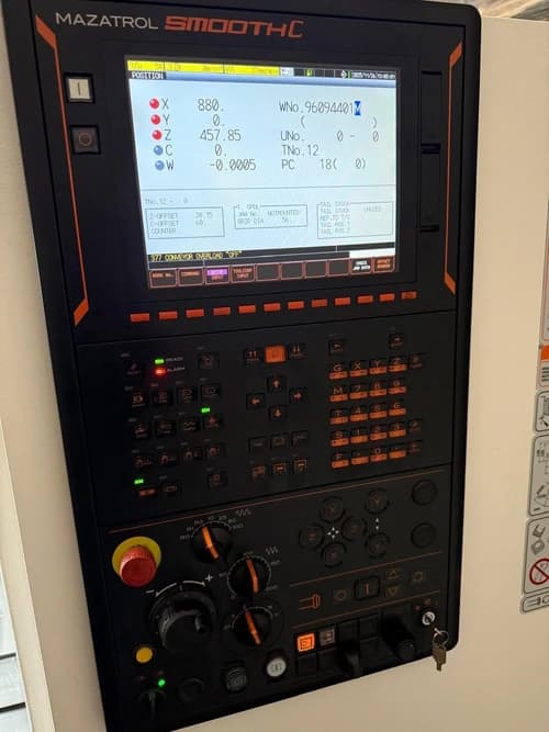 Горизонтальный токарно-фрезерный центр с ЧПУ MAZAK QT COMPACT 200MY 500 U-ID17376