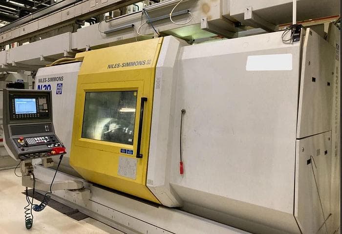 Горизонтальный токарный станок с ЧПУ 2013 NILES-SIMMONS N20/2-ID17125