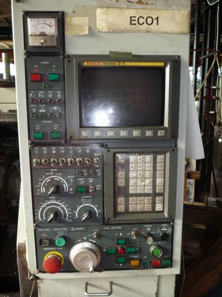 Горизонтальный токарный станок с ЧПУ HWACHEON - Hi-ECO10 - 1999 -ID17137