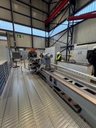 Горизонтальный токарный станок с ЧПУ VDF WOHLENBERG E 1000-ID17371