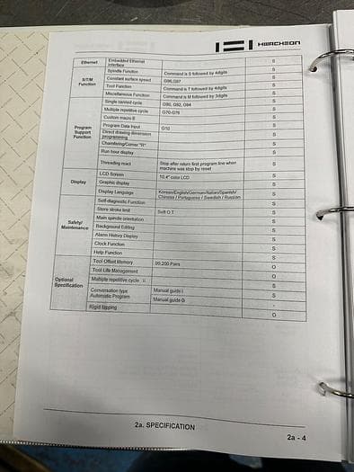 Горизонтальный токарно-фрезерный обрабатывающий центр с ЧПУ 2014 HWACHEON Hi-TECH 850L YMC-ID17135