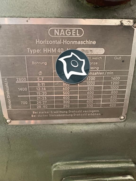 Хонинговальный горизонтальный станок Nagel HHM 40-ID11469