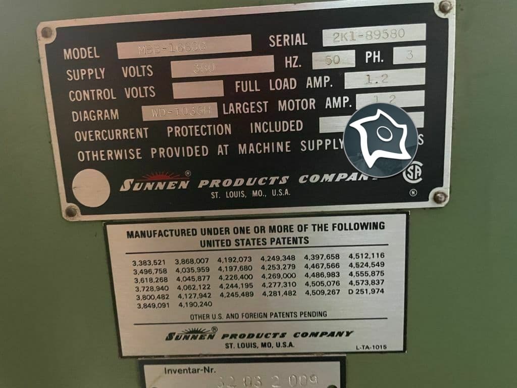 Хонинговальный горизонтальный станок Sunnen MBB 1660 G-ID15789