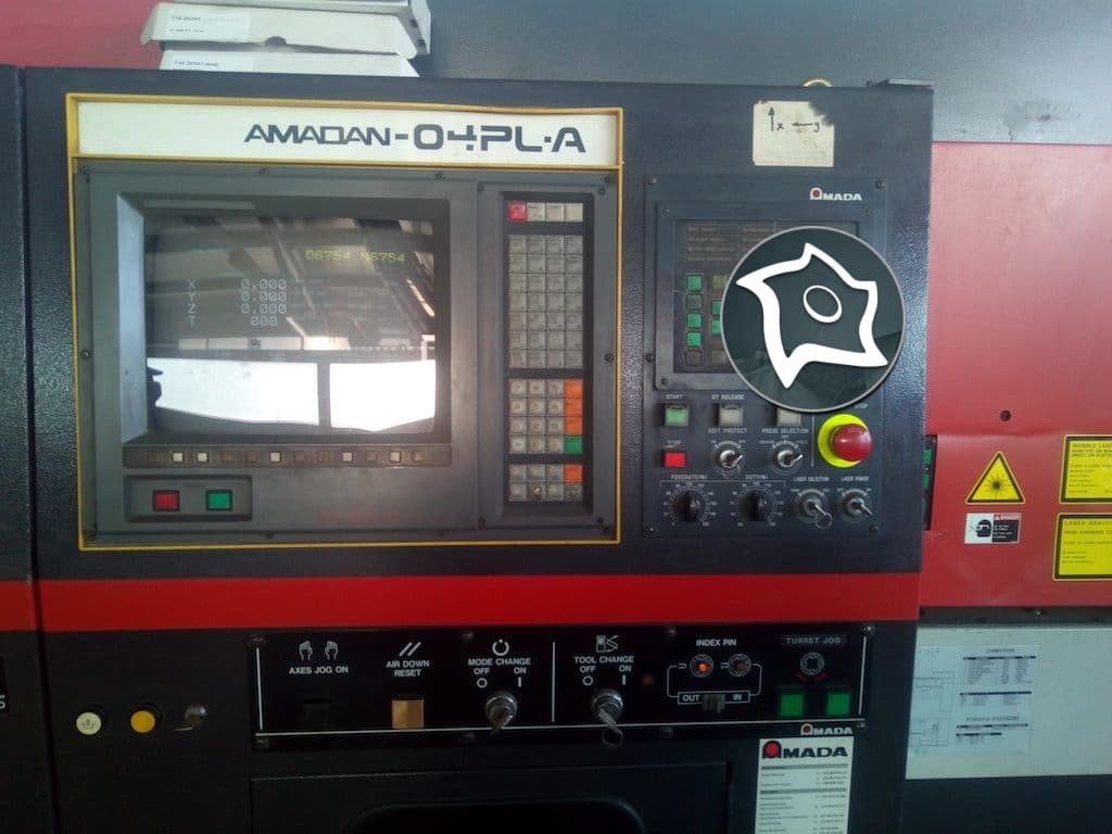 Комбинированный пробивной пресс с лазером Amada Apelio II 245-ID14529