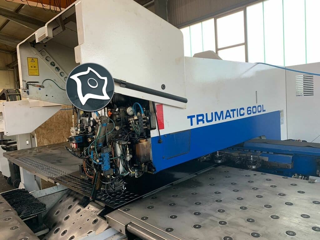 Комбинированный пробивной пресс с лазером TRUMPF Trumatic 600 L-ID14620