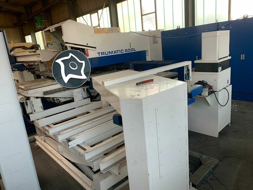 Комбинированный пробивной пресс с лазером TRUMPF Trumatic 600 L-ID14620