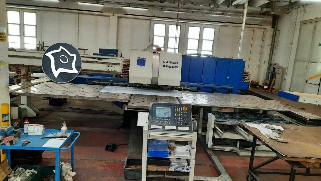 Комбинированный пробивной пресс с лазером TRUMPF Trumatic 600 L-ID14834