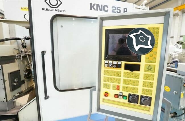 Конический зубофрезерный станок с криволинейными зубьями KLINGELNBERG KNC 25 P-ID12982