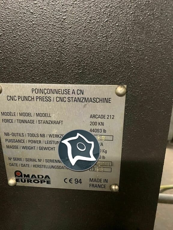 Координатно-пробивной пресс с ЧПУ Amada Arcade 212-ID16133