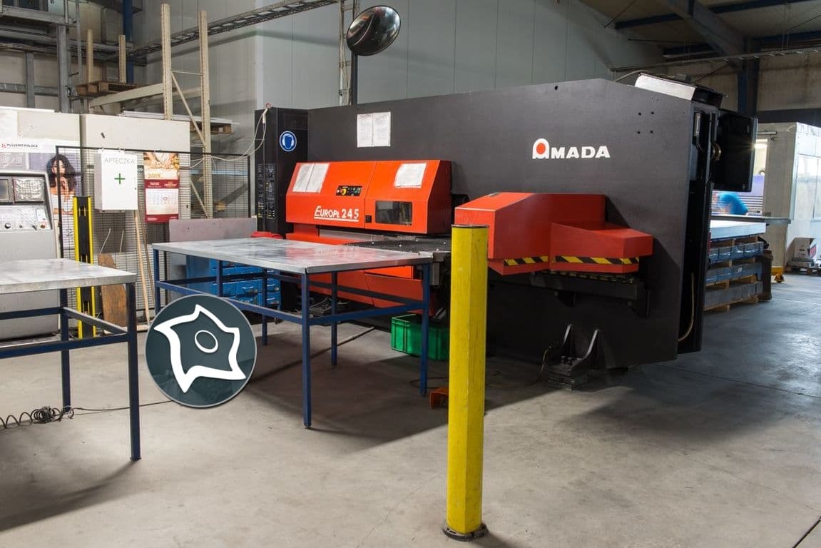 Координатно-пробивной пресс с ЧПУ Amada Europe 245-ID14761