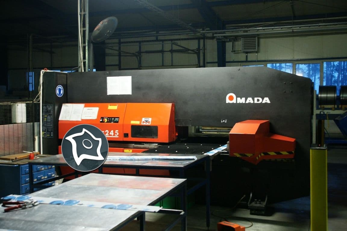 Координатно-пробивной пресс с ЧПУ Amada Europe 245-ID14761