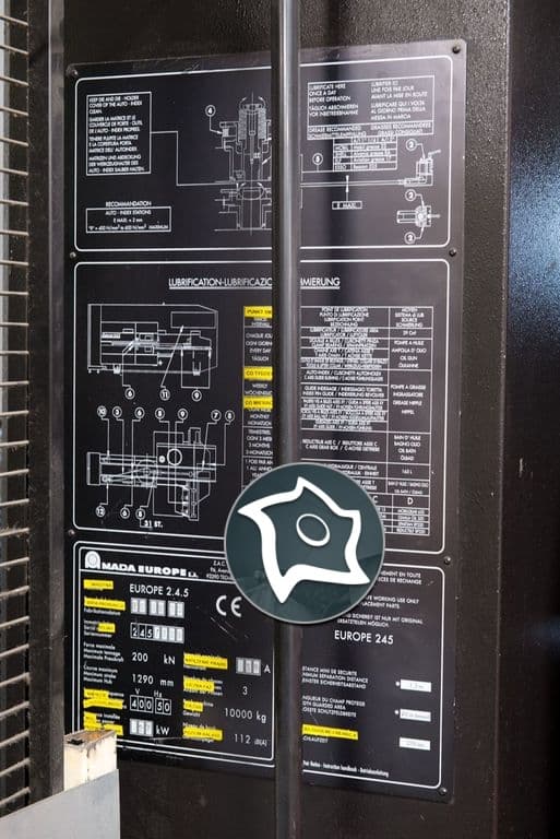 Координатно-пробивной пресс с ЧПУ Amada Europe 245-ID14761