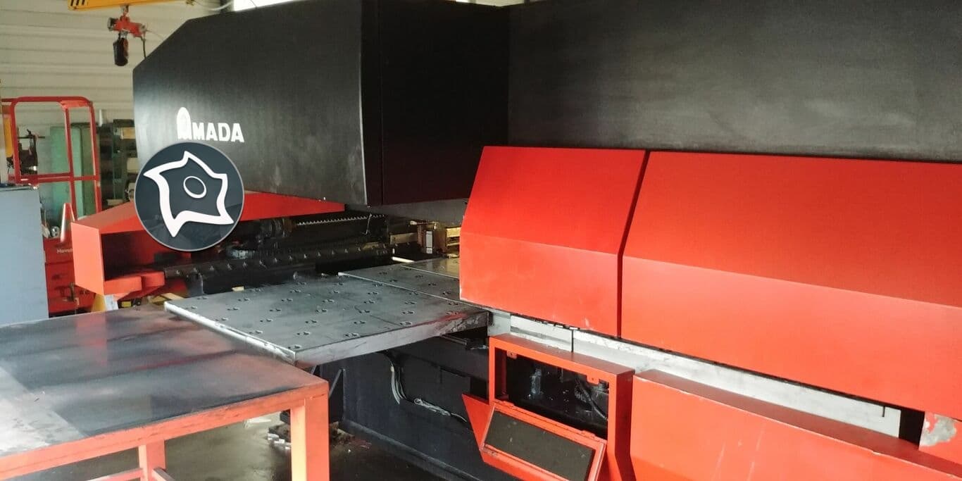 Координатно-пробивной пресс с ЧПУ AMADA PROMECAM EUROPE 245-ID14606
