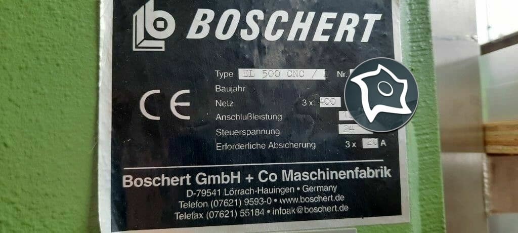 Координатно-пробивной пресс с ЧПУ BOSCHERT ECCO-Line EL 500 CNC Z-ID15908