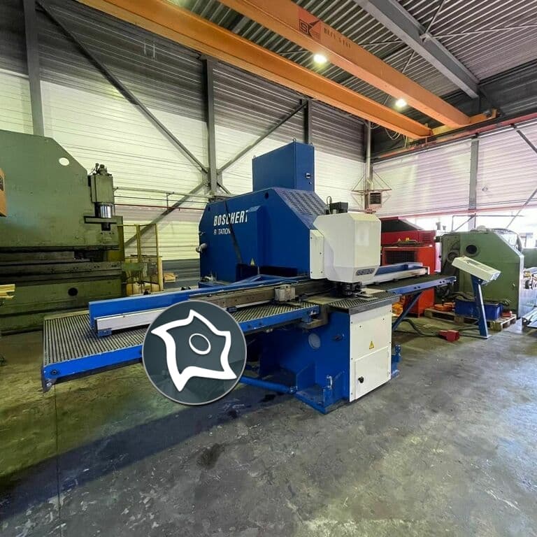Координатно-пробивной пресс с ЧПУ BOSCHERT EL 1250 Rotation-ID15924