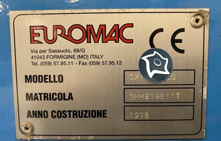 Координатно-пробивной пресс с ЧПУ EUROMAC CX 1000/30-ID16084