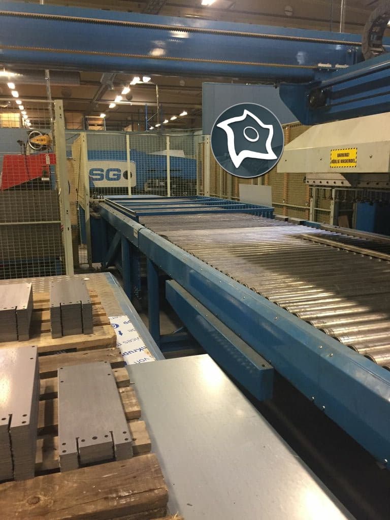 Координатно-пробивной пресс с ЧПУ FINN POWER SG 6-ID15041