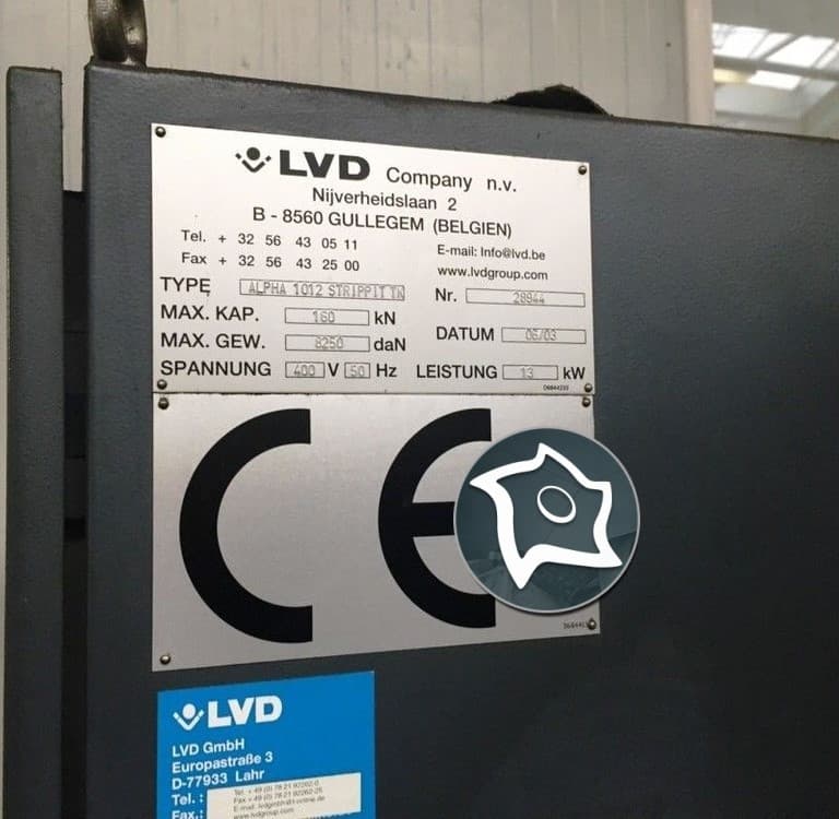Координатно-пробивной пресс с ЧПУ LVD Alpha 1012 Strippit-ID10839