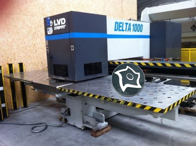 Координатно-пробивной пресс с ЧПУ LVD DELTA 1000 EB-ID13654