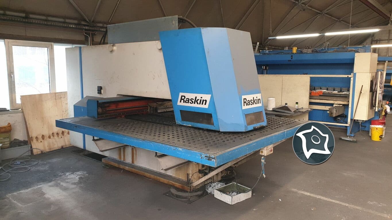 Координатно-пробивной пресс с ЧПУ RASKIN / BEYELER RT210/12-ID14584
