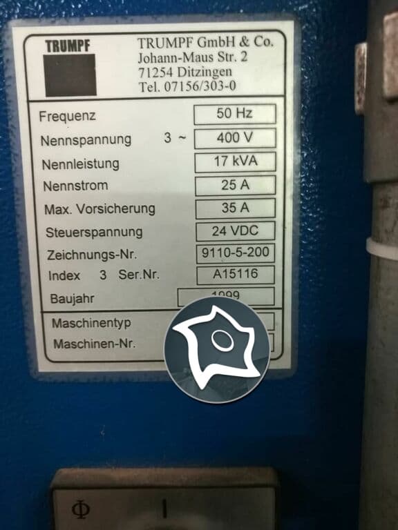 Координатно-пробивной пресс с ЧПУ TRUMPF TC 2000 R-ID14280