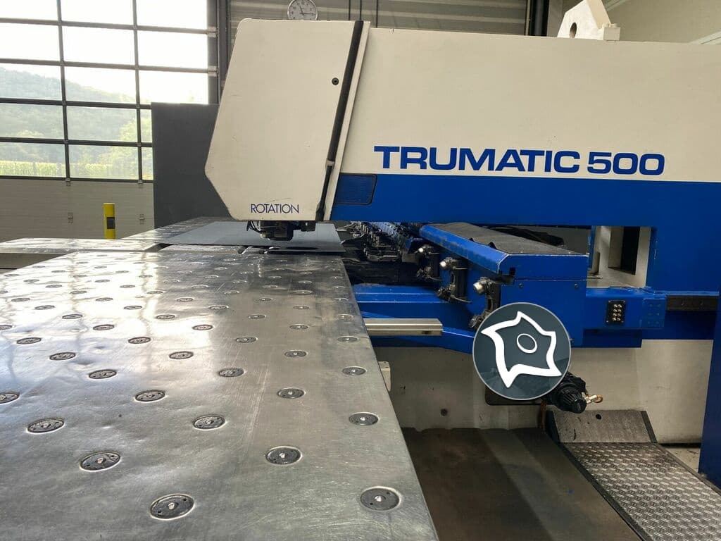 Координатно-пробивной пресс с ЧПУ TRUMPF TC 500-ID16081