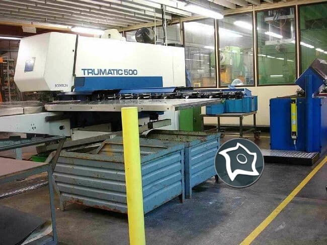 Координатно-пробивной пресс с ЧПУ TRUMPF TC 500 R-ID13611