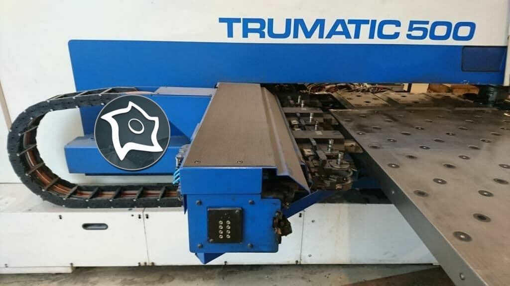 Координатно-пробивной пресс с ЧПУ Trumpf Trumatic 500 R-1300-ID14288