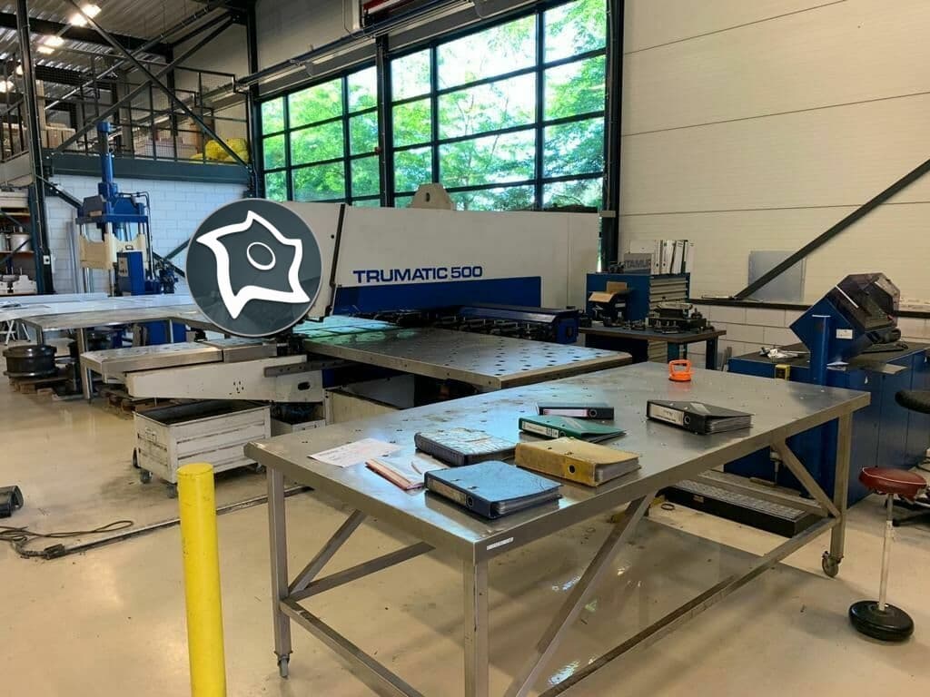 Координатно-пробивной пресс с ЧПУ Trumpf Trumatic 500 R-1300-ID14288