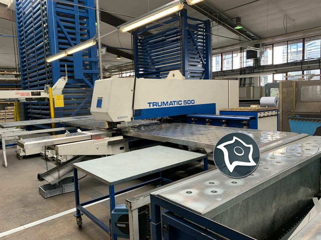 Координатно-пробивной пресс с ЧПУ TRUMPF Trumatic TC 500 R-ID15981