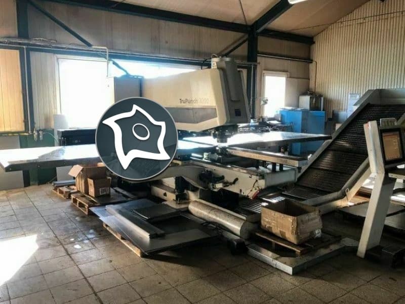 Координатно-пробивной пресс с ЧПУ TRUMPF TruPunch 3000 - S11-ID13992