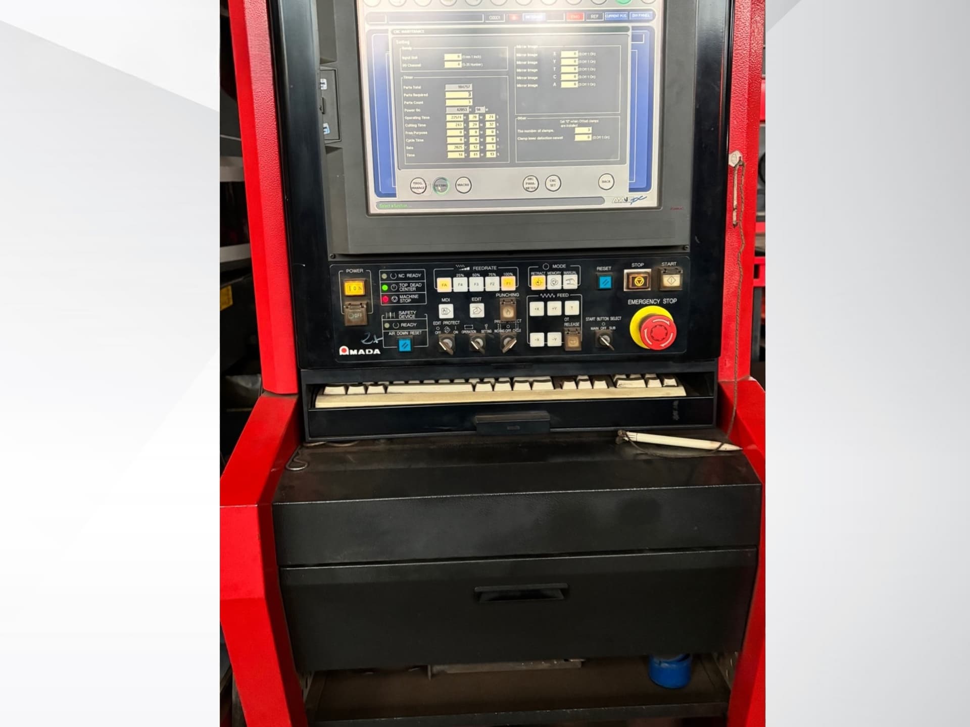 Координатно-пробивной станок с ЧПУ AMADA AC2510 NT + MP 250-ID17572