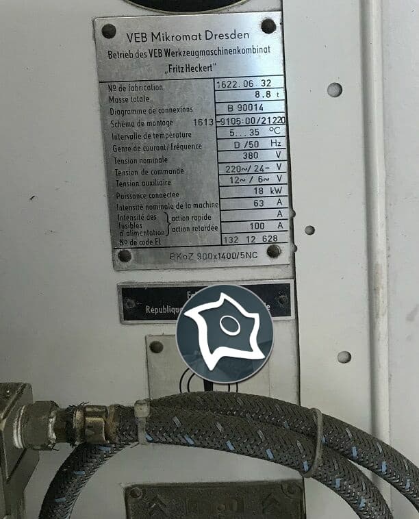 Координатно-сверлильный станок с ЧПУ WMW MIKROMAT BKoZ 900x1400/5NC-ID16097