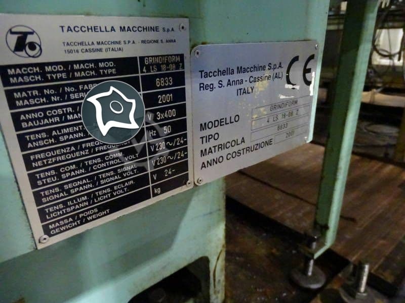 Круглошлифовальный станок с ЧПУ Tacchella GV 4 LS 18-08-ID14431