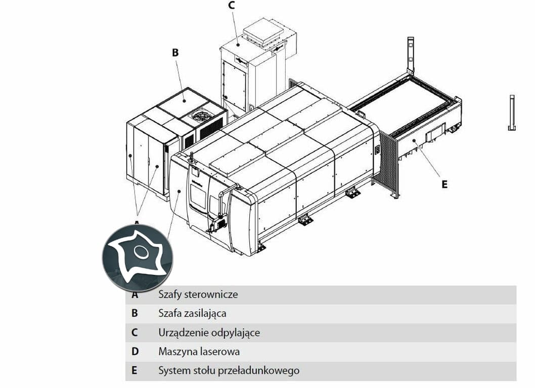 Лазер BYSTRONIC BYSPRINT FIBER 3015-ID14545