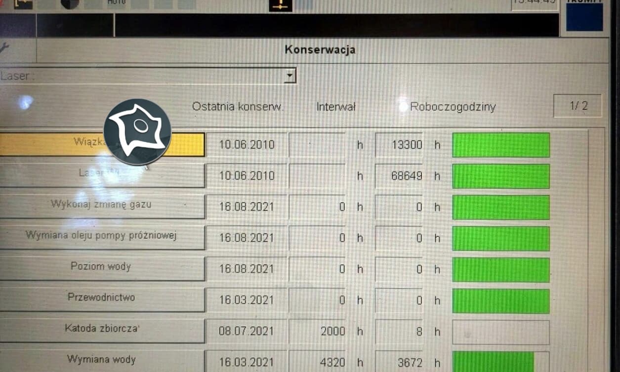 Лазер TRUMPF TRULASER 7025 LC02-ID15846