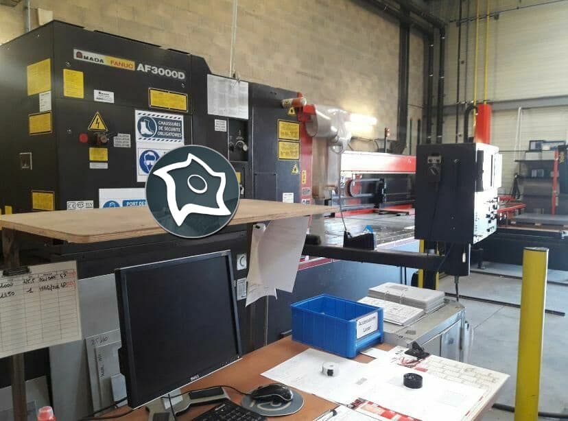 Лазерная резка с ЧПУ Amada Alpha III-ID14844