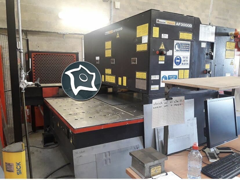 Лазерная резка с ЧПУ Amada Alpha III-ID14844