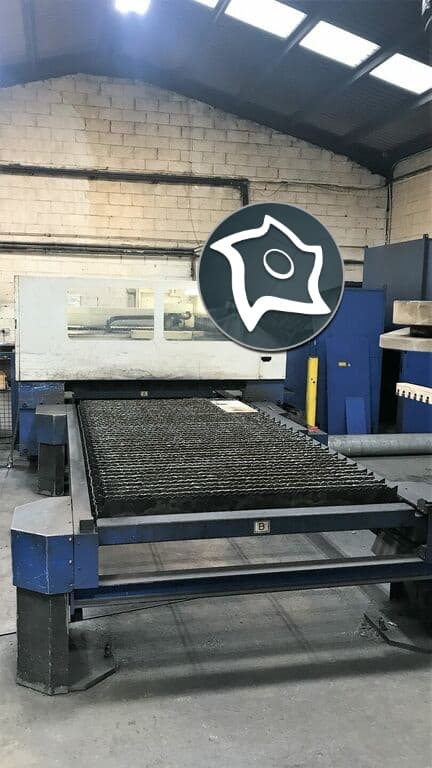 Лазерная резка с ЧПУ TRUMPF TRUMATIC L3030-ID14811