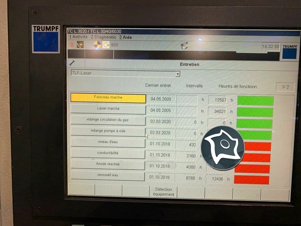 Лазерная резка с ЧПУ TRUMPF Trumatic L4030-ID14839