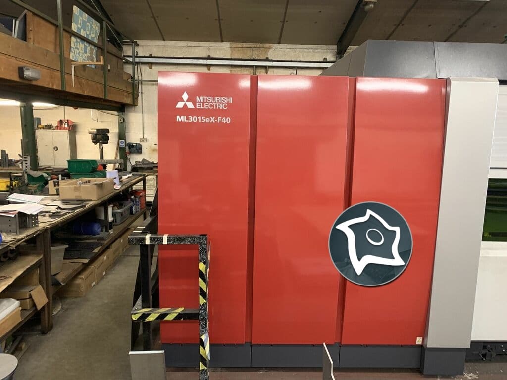 Лазерный станок с ЧПУ Mitsubishi ML3015eX-F40-ID13909
