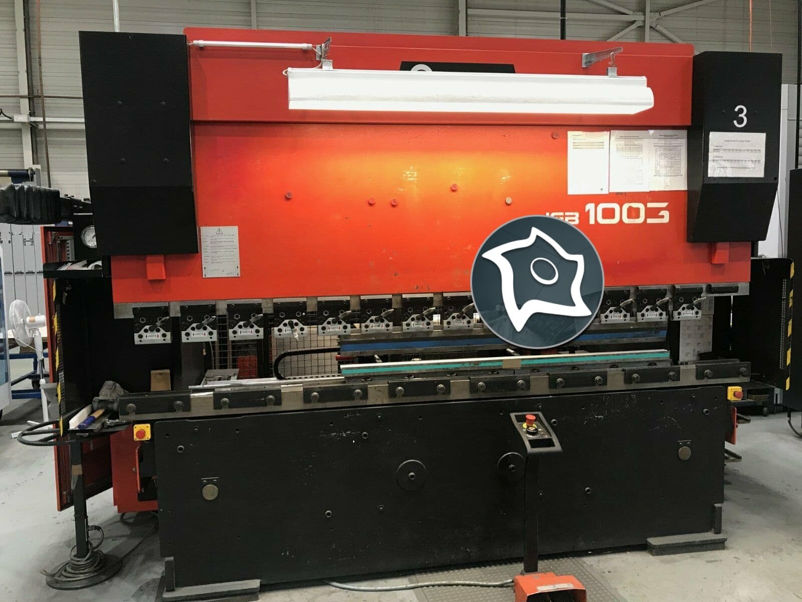 Листогибочный гидравлический пресс с ЧПУ AMADA HFBO 100-3-ID14908