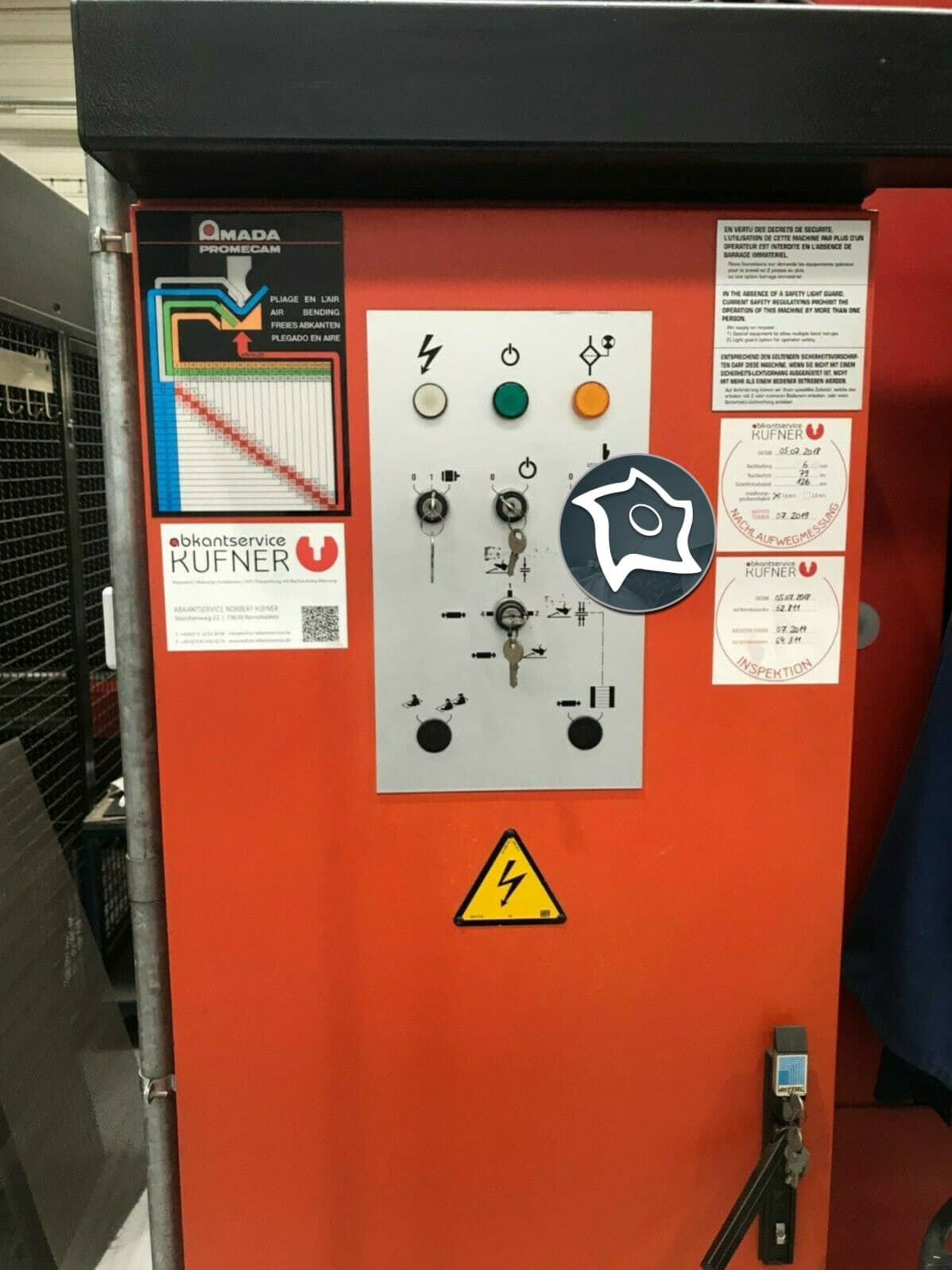 Листогибочный гидравлический пресс с ЧПУ AMADA HFBO 100-3-ID14908