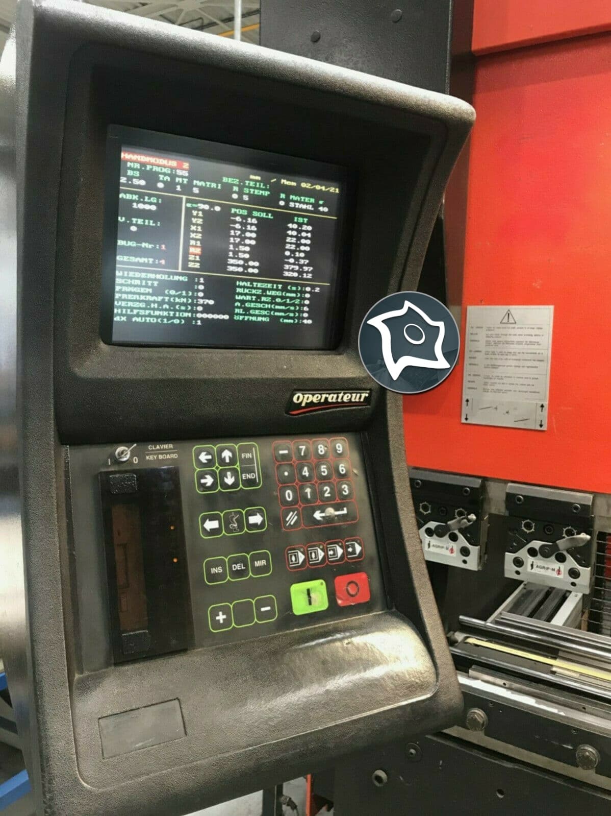 Листогибочный гидравлический пресс с ЧПУ AMADA HFBO 100-3-ID14908